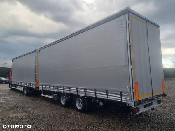 DAF CF 400 / JUMBO / ZESTAW / PRZYCZEPA / FIRANKA / ACC / EURO 6 - 3