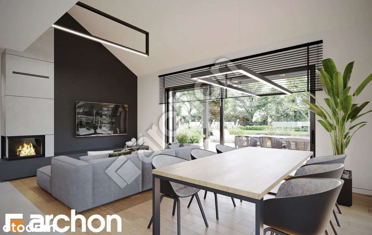 Niepowtarzalny dom w stylu nowoczesnej stodoły –Skopanie, ul. Mielecka-8