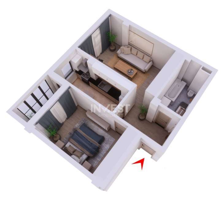 COMISION 0%! 2 CAMERE DECOMANDAT BLOC NOU-9