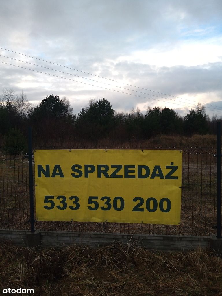 działka 1500 m2, budowlana otulina Lasu