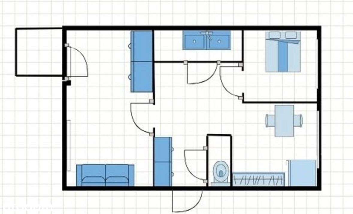 Zachodnia, Śliczne mieszkanie z balkonem 52m2-8