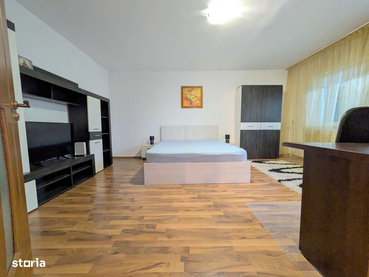 Banca Nationala, bloc 1990, Apartament 1 cam XXL 50mp, Mobilat complet - Imagine principală: 2/12