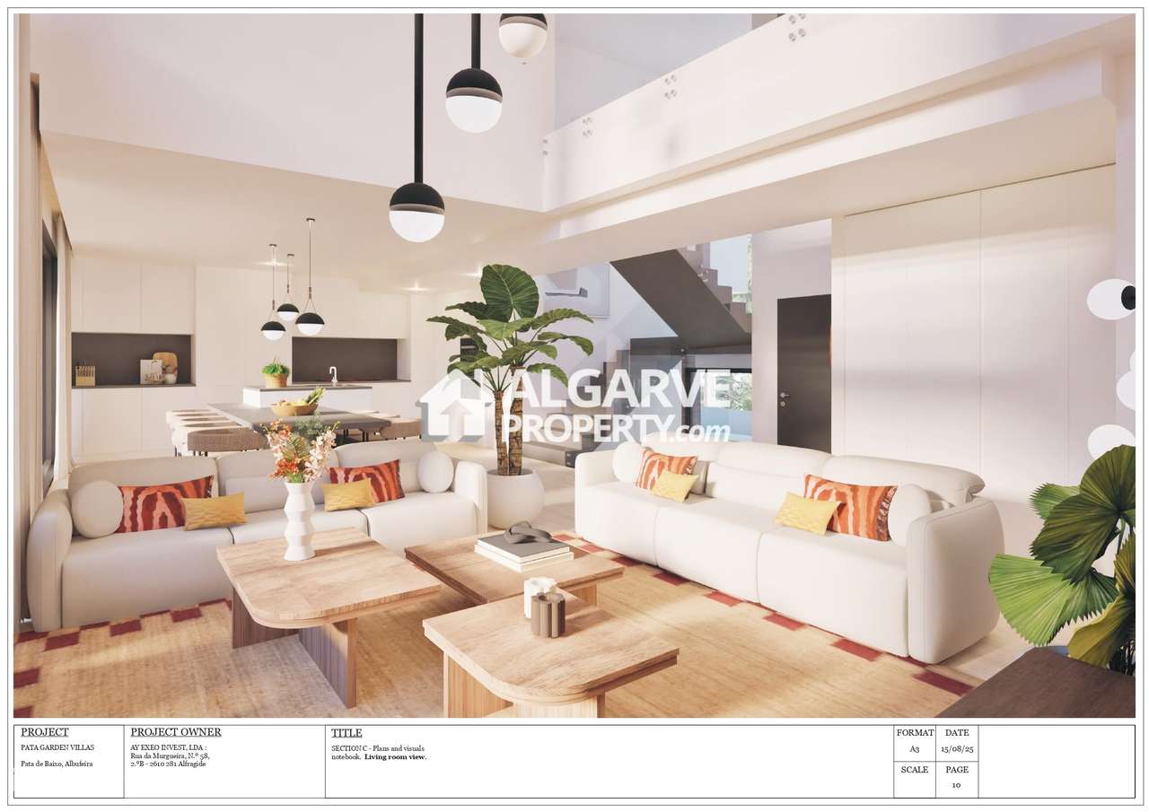 Moradia V3 em construção perto da praia entre Vilamoura e Albufeira - Grande imagem: 5/15