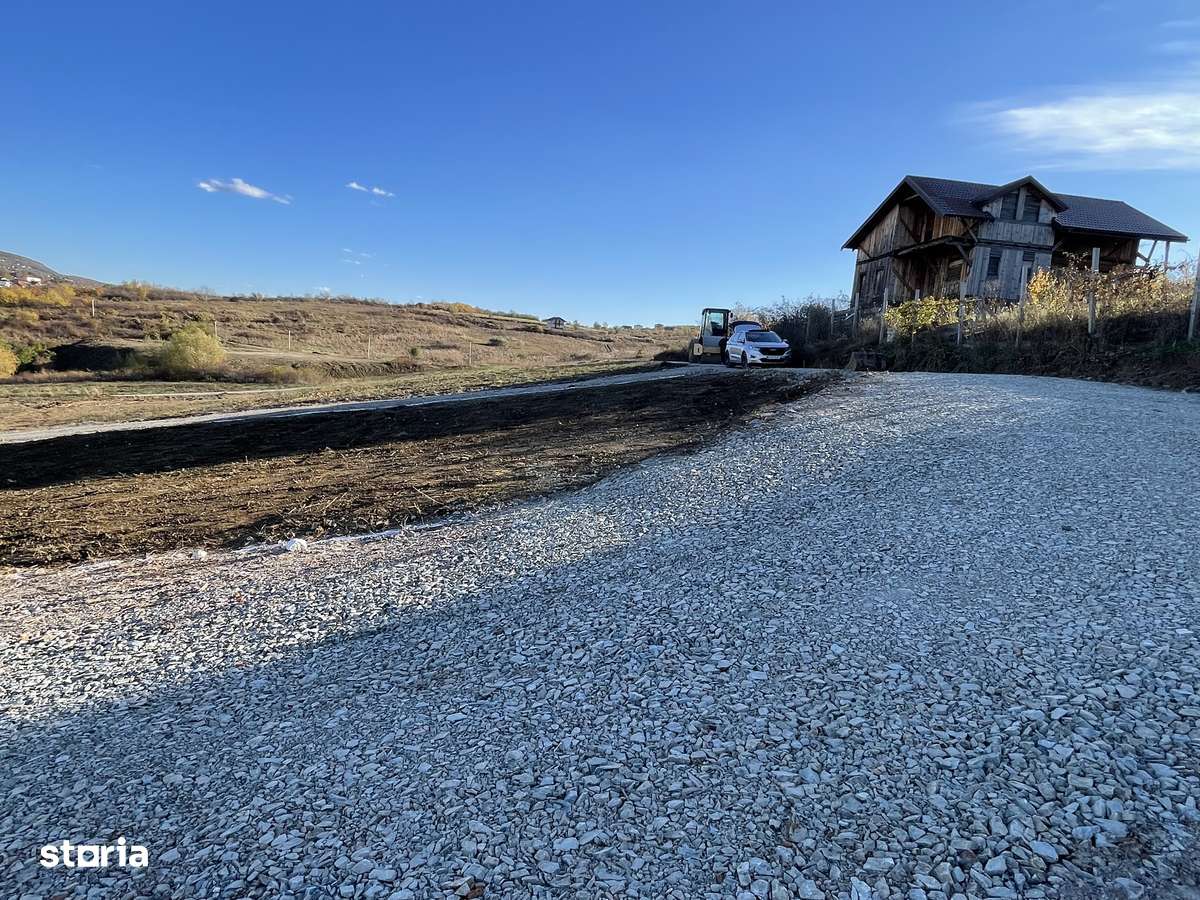 Teren 550m, sat Visan, intre Case, Utilitati-1