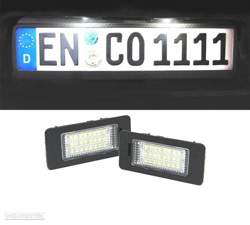 LUZES DE MATRÍCULA LED PARA BMW SERIE 5 E39 E60 E61 - 1