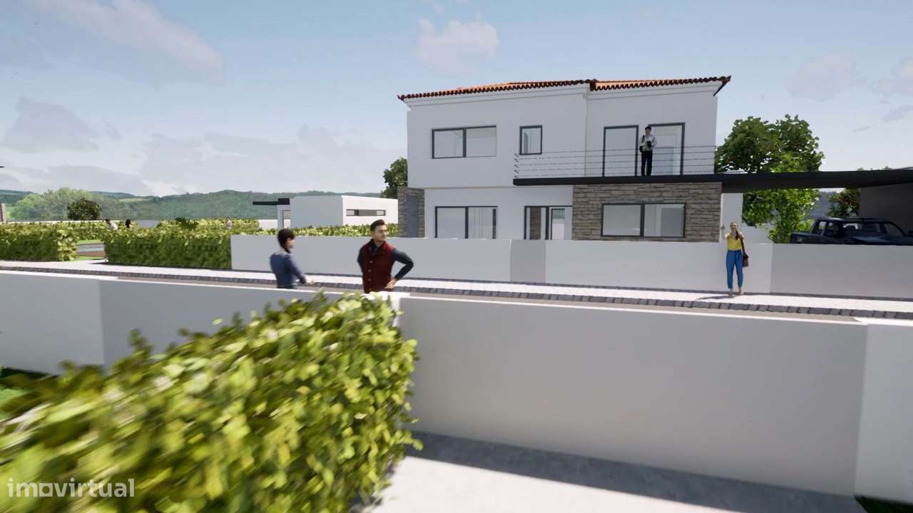 Terreno com projecto aprovado para moradias, S. João das Lampas, Sintr-19