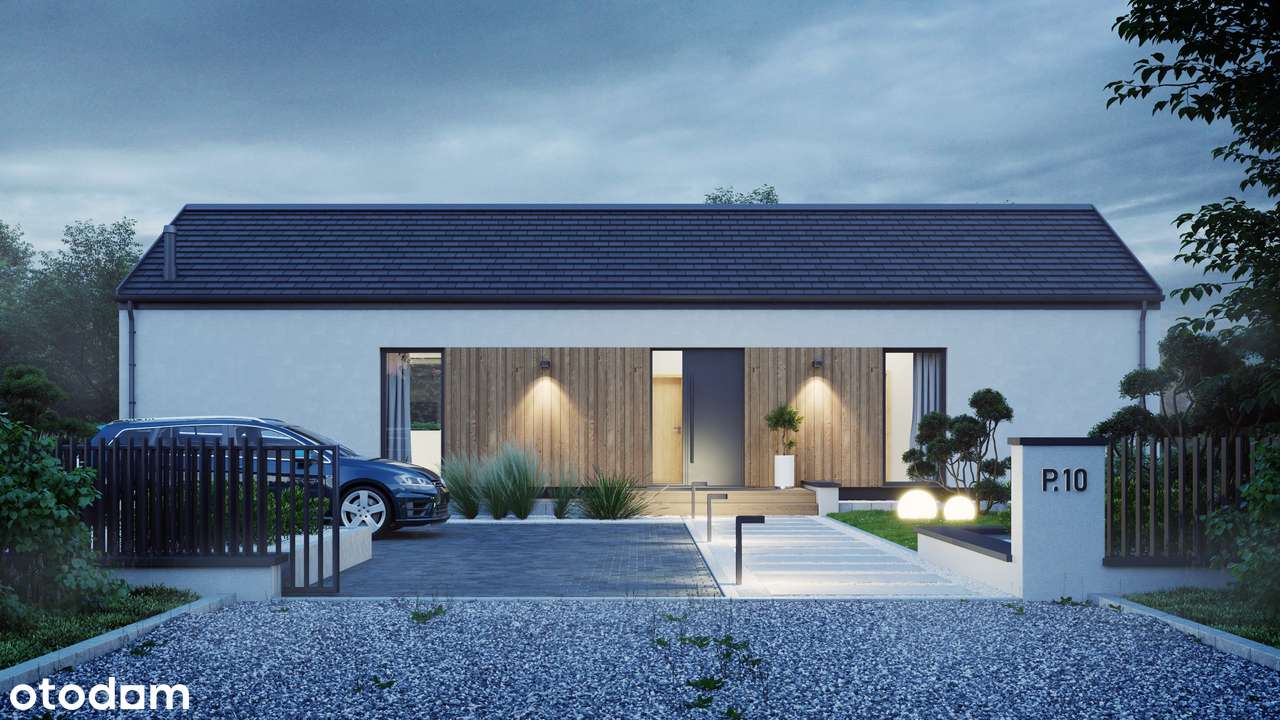 Nowoczesny Dom wolnostojący w centrum Mosiny brak prowizji-0