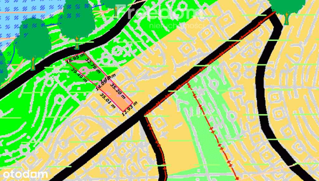 Działka budowlana nad Jeziorem Lidzbarskim - Pełny obrazek: 5/7