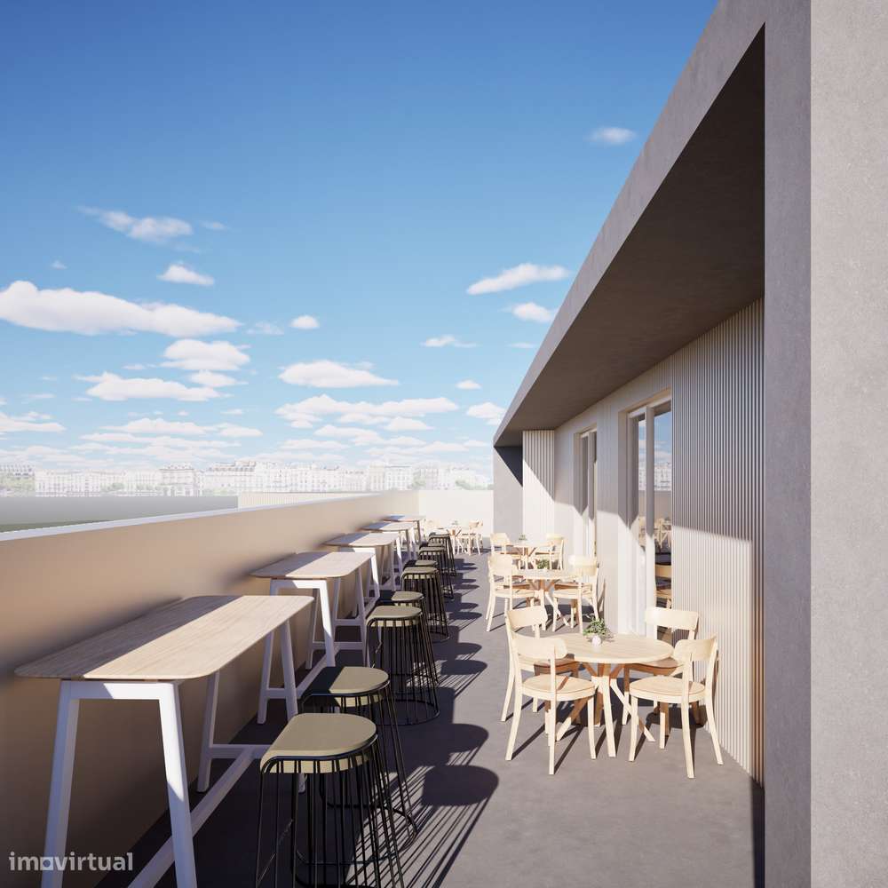 T3 NOVO - Centro de Ermesinde - Piscina/ Sky Lounge - A+-9