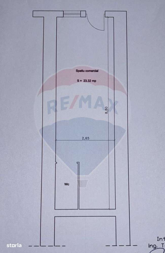 Spațiu comercial de vânzare – Str. Regele Ferdinand nr. 3-4