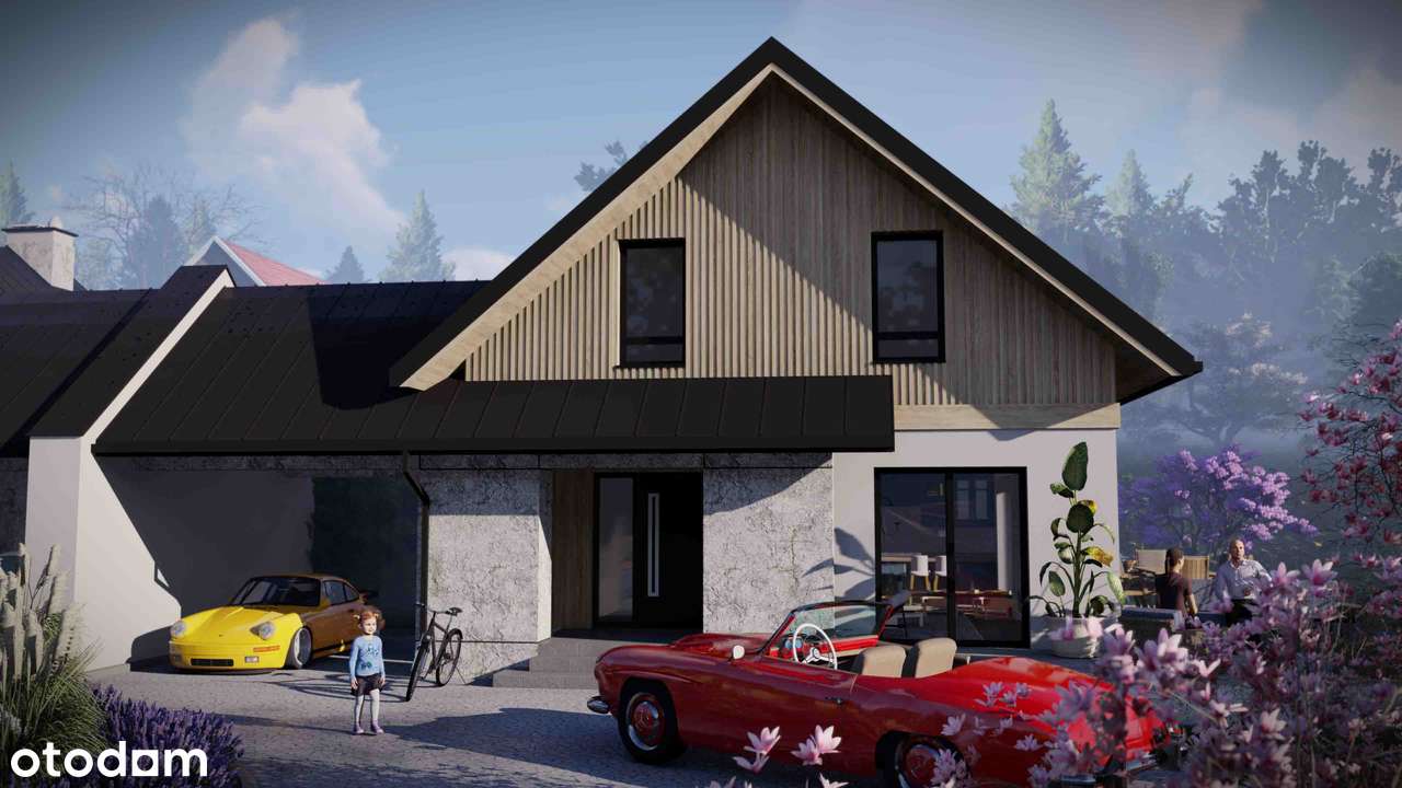 Nowoczesny dom z widokiem na Tatry w miejscowości Paszyn koło N. Sącza - Pełny obrazek: 5/20