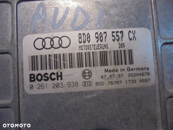 AUDI A4 B5 KOMPUTER STEROWNIK 8D0907557CX - 2