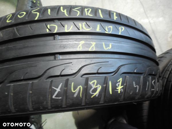 OPONA POJEDYNKA  205/45R17 Dunlop Sport Maxx RT DOT 4317 7.1MM - 1