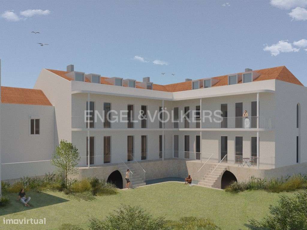 Apartamento T1 no Centro de Setúbal Regime Colaborativo com Piscina...-3