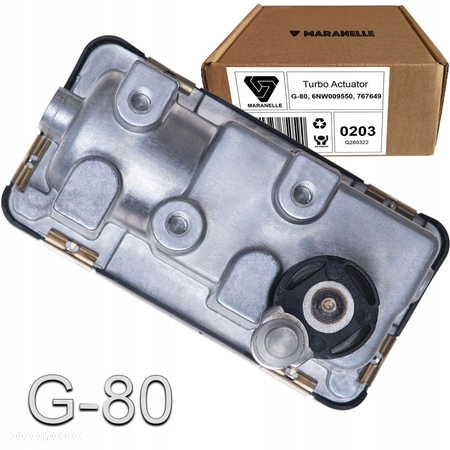 Nastawnik sterownik G-80 turbiny Land Rover: Range Rover - 4.4 SDV8 4x4 / 4.4 D 4x4 - 3