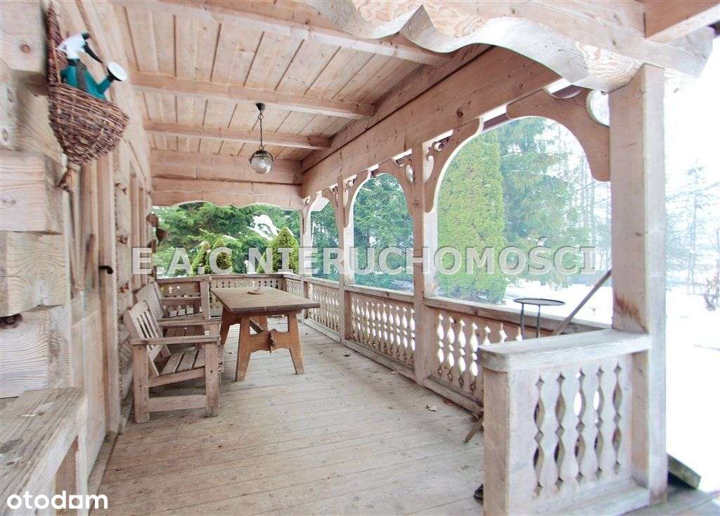 Drewniany domz bali z duszą * Gmina Raba Wyżna - Pełny obrazek: 2/20