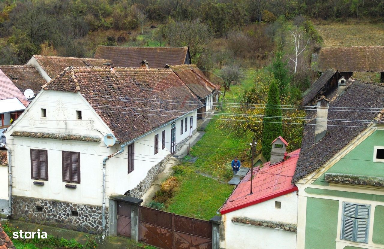 Casă traditionala  saseasca in sat Seleus comuna Zagar