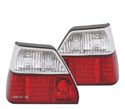 FAROLINS TRASEIROS LED GOLF 2 II 83-91 VERMELHO BRANCO - 1