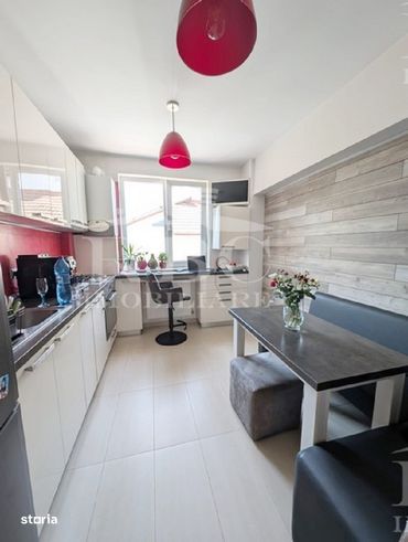 Apartament cu 3 camere 80 mp finisat semicentral-3