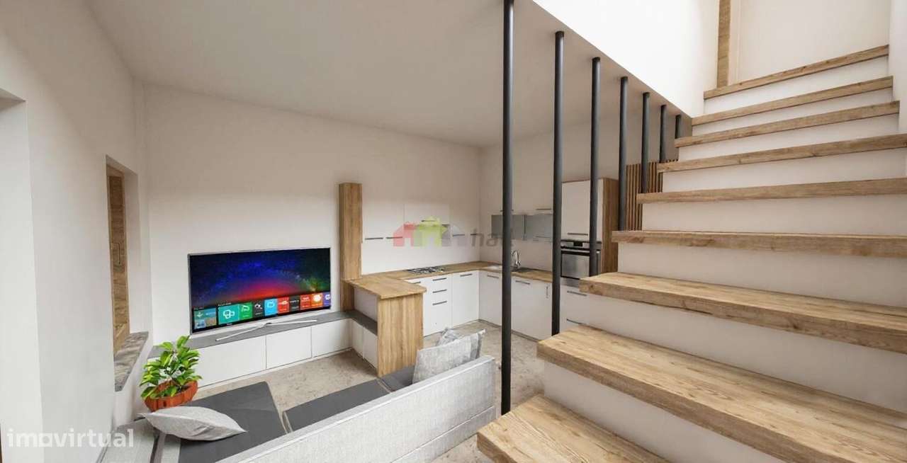 Moradia T1, recuperada no centro histórico de Arraiolos - Grande imagem: 3/10