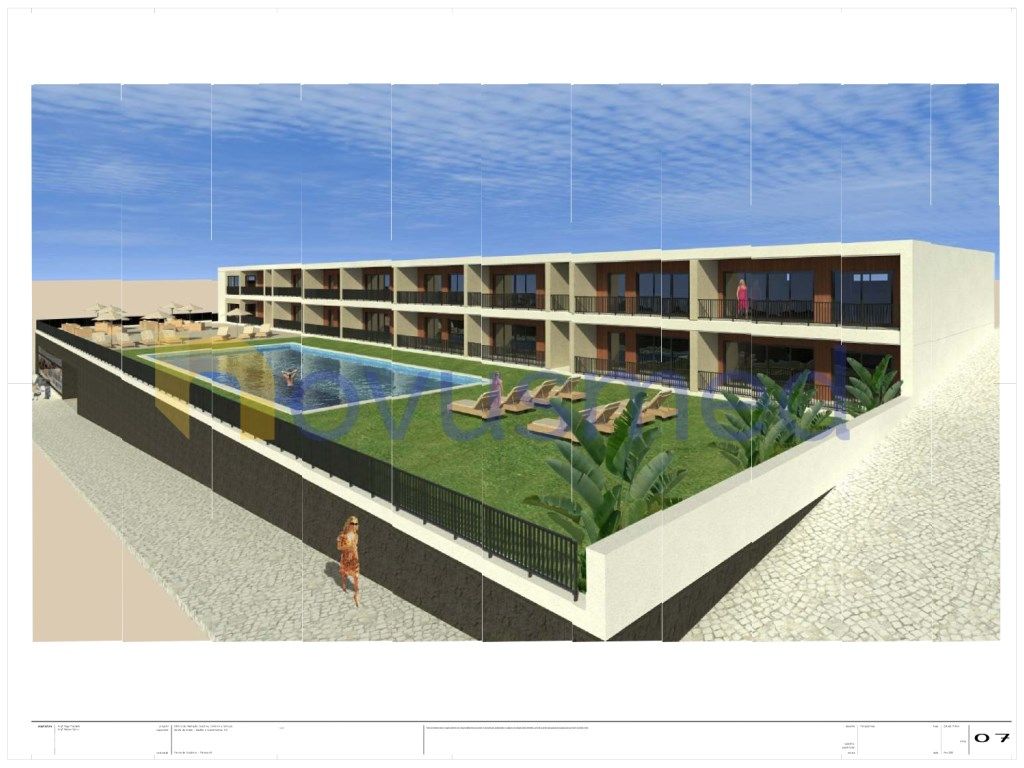 Lote terreno construção apartamentos Marina de Albufeira