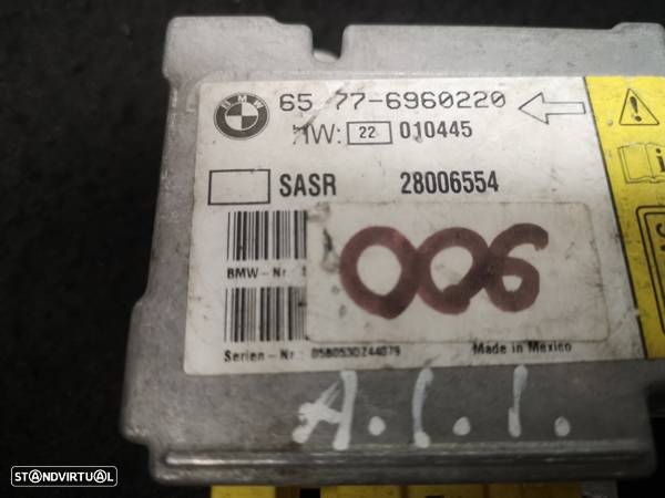 Centralina de airbag BMW7 E65 E66 2002+ (3x no estoque) - 3