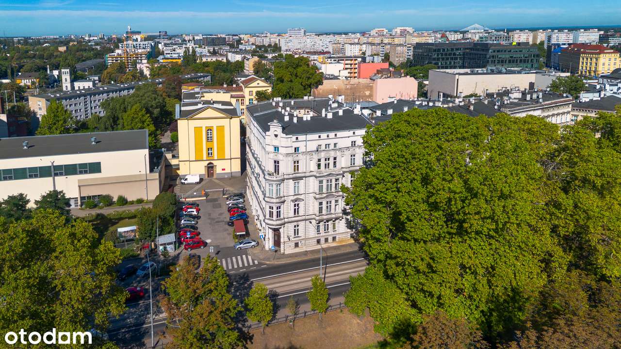 Klimatyczne biuro z wykuszem i widokiem na Fosę Miejską oraz zieleń - Pełny obrazek: 2/18