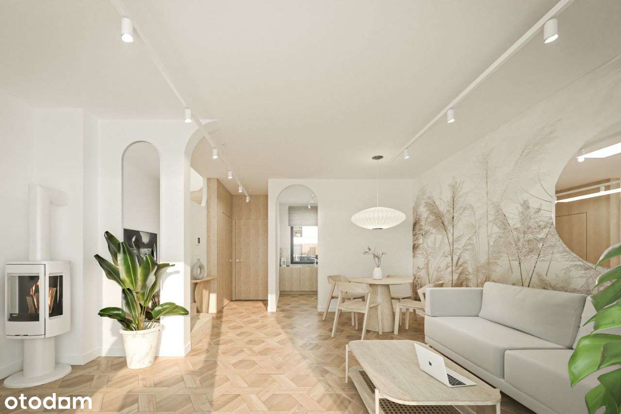 Bliźniak - 2 poziomy + poddasze z dużym ogrodem - Pełny obrazek: 4/15