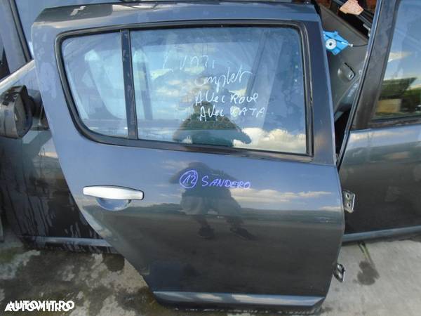 Usa dreapta spate Dacia Sandero completa din 2010 - 1