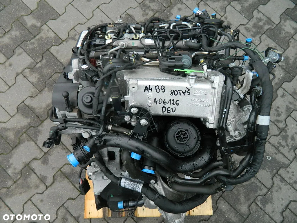 SILNIK AUDI A4 B9 DEU 2.0 TDI 80 TYŚ 16R - 6