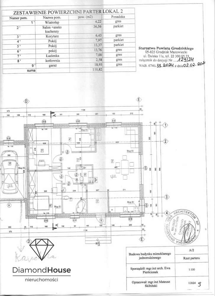 Dom w zabudowie bliźniaczej Jaktorów/Budy-Grzybek-11