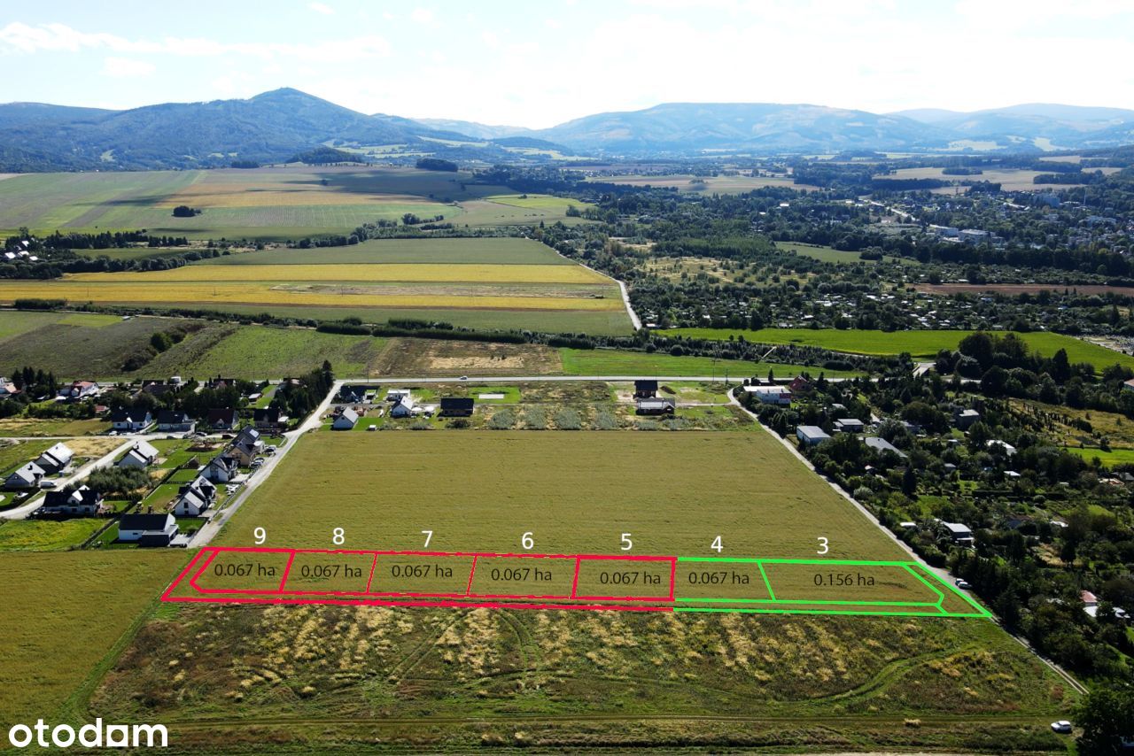 Ostatnia mała działka 6,7 ar jest już dostępna