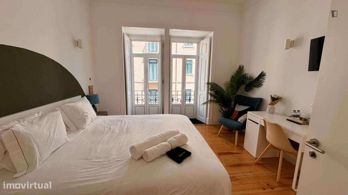 Quarto - localizado em Arroios Lisbon - Grande imagem: 5/10