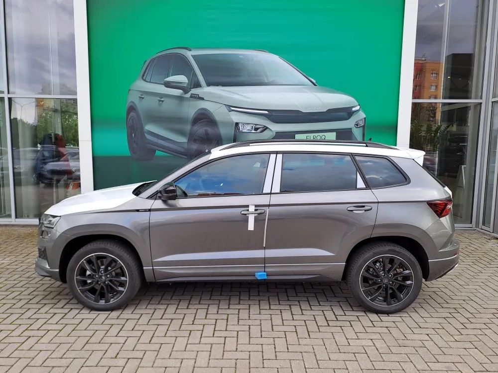 SKODA KAROQ 1.5 TSI 150KM DSG SPORTLINE, fabryczny hak, dostępny od ręki