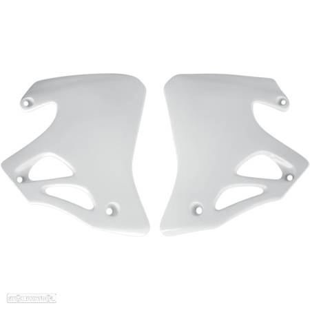 tampas laterais de radiador ufo branco honda cr 125 / 250 - 1