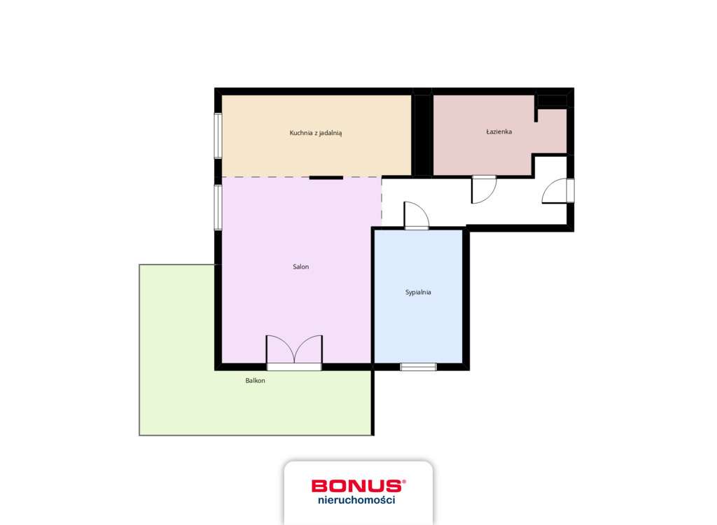 Czechów 47m stan deweloperski ul. Koncertowa - Pełny obrazek: 4/15