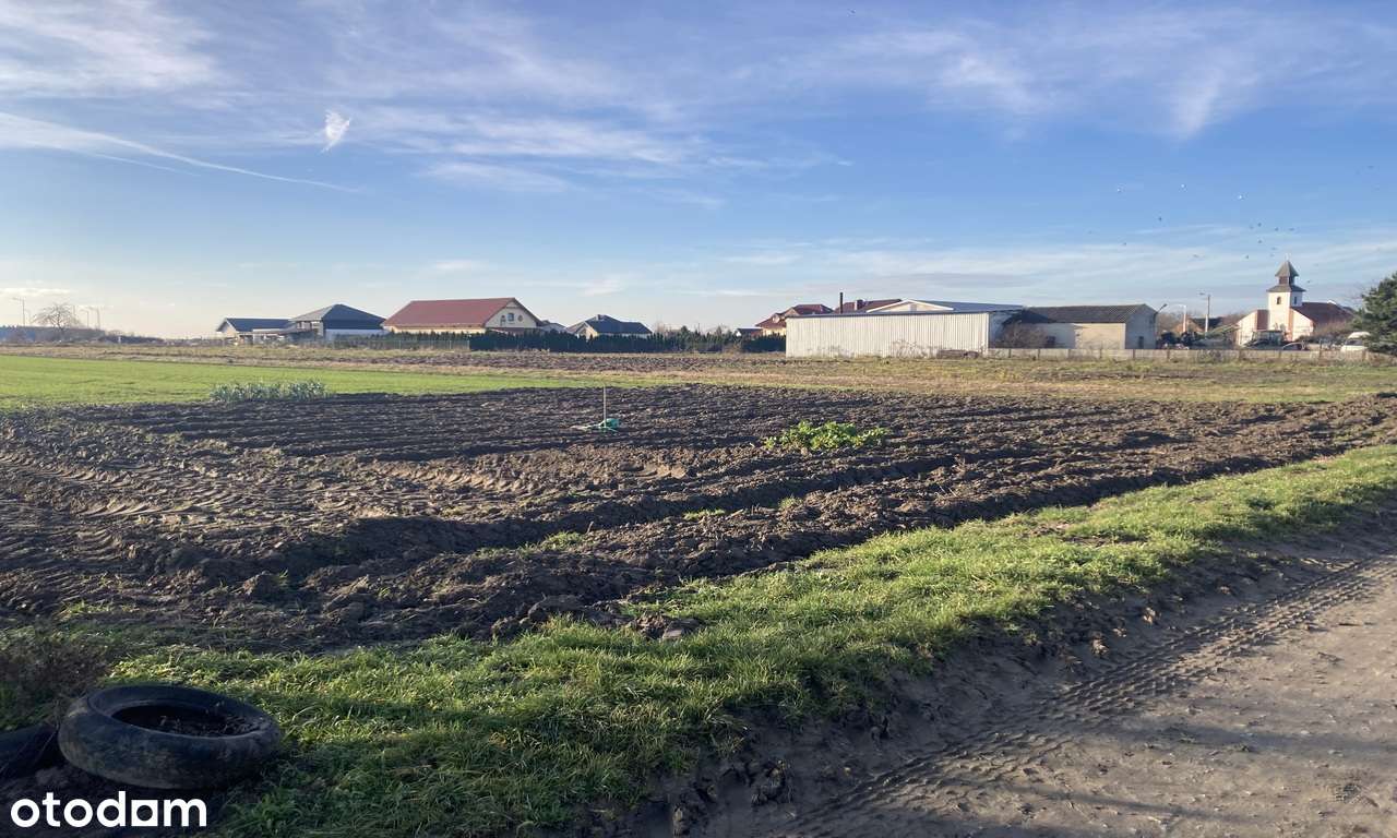 Duża działka 0,6732 ha  Dąbrowa g. Oleśnica MPZP-3