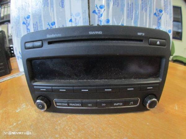 Radios 5J0035161C SKODA FABIA 2 SW 2011 1.6TDI 90CV 5P CINZA DELPHI DE2-633 - 1