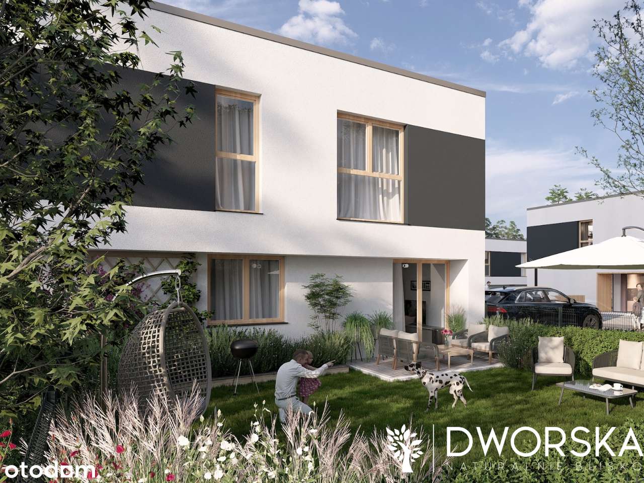 Komfortowy segment – 4 pok, ogród, taras, deweloperski+-6