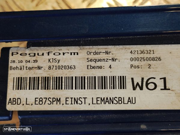 EMBALADEIRA EMBALADEIRAS ESQUERDA DIREITA BMW SERIE 1 E87 PACK M SAIA SAIAS LATERAL LATERAIS - 8