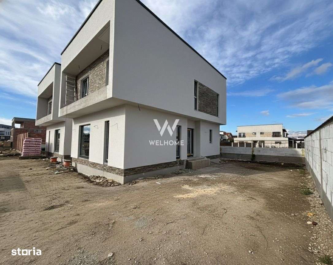 Locuință elegantă, 4 camere, curte generoasă – Șelimbăr, Sibiu - Imagine principală: 3/8