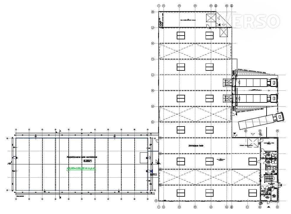 Magazyn,biura, hala namiotowa, działka do zabudowy-4