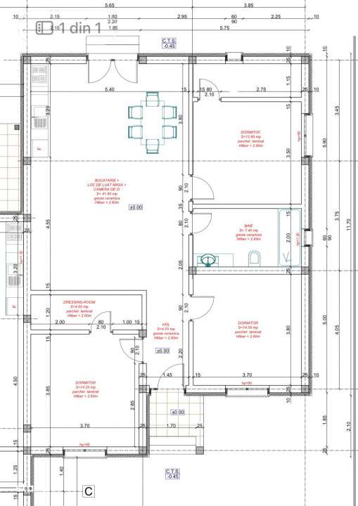 Direct dezvoltator Duplex cu 4 camere - 107 mp - Mosnita - Drumul Boil - Imagine principală: 2/12