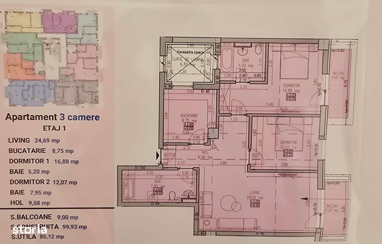 Apartament 3 camere - Sisesti - Baneasa-16