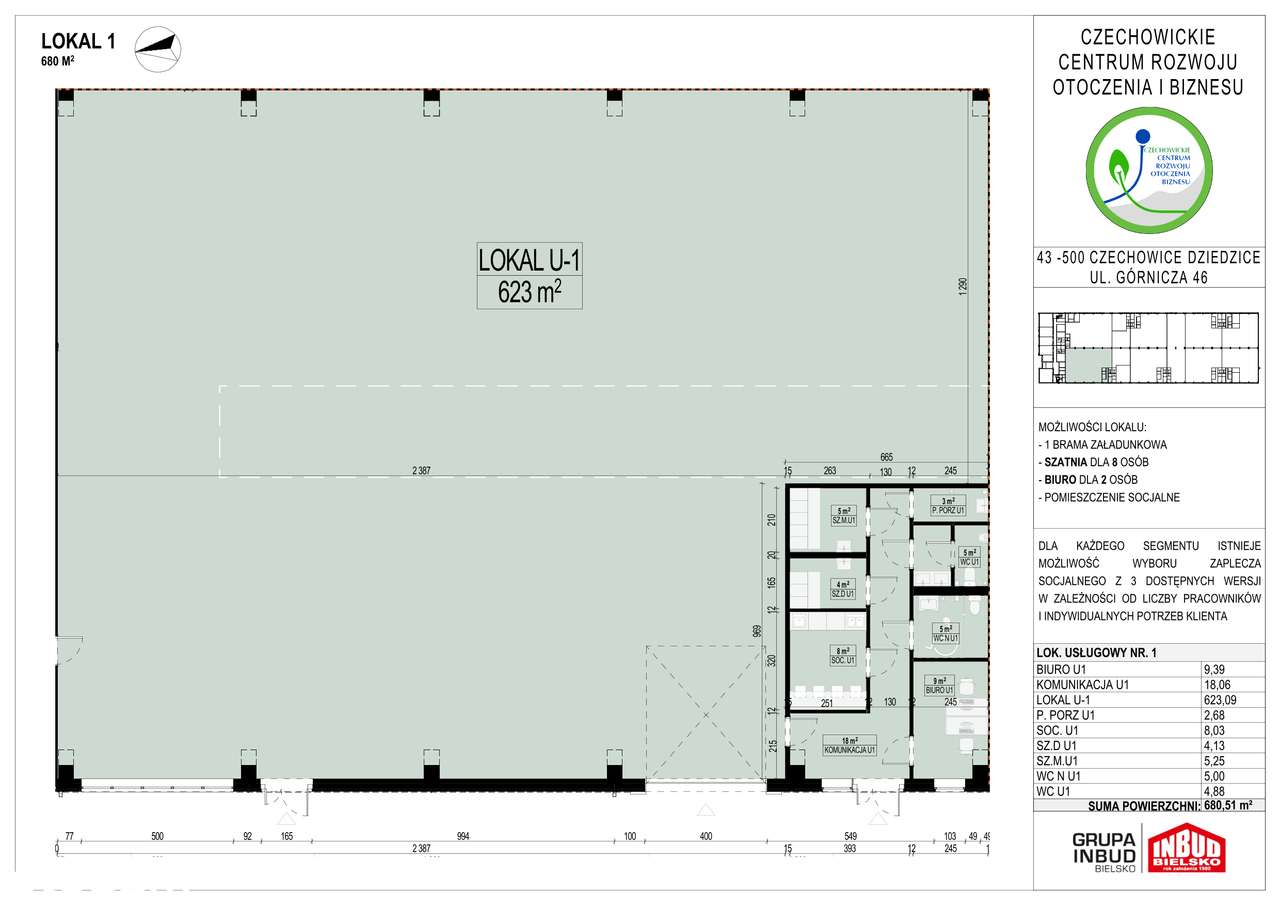 Czechowickie Centrum Biznesu nowoczesne przestrzenie magazynowe - Pełny obrazek: 2/9