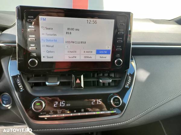 Toyota Corolla 2.0 HSD Dynamic interior Negru - 21