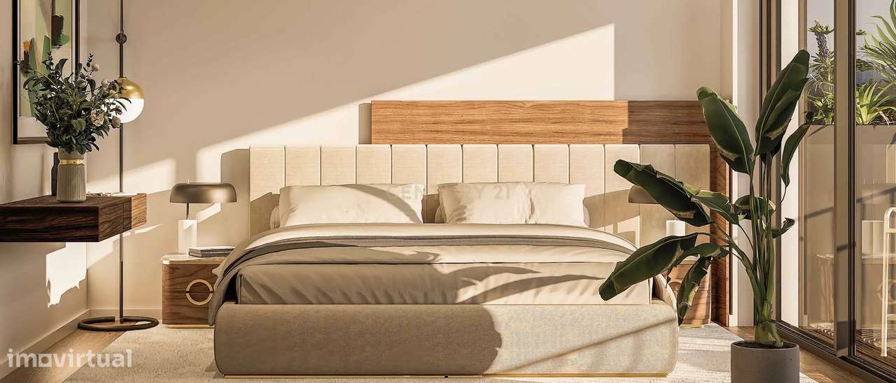 Apartamento T1, em condomínio com piscina - Grande imagem: 2/16