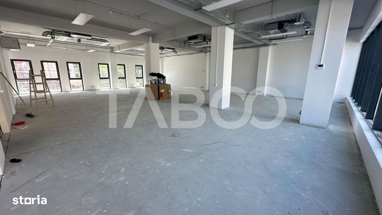 Spatiu birouri 195 mpu modern de inchiriat zona ultra central Sibiu - Imagine principală: 2/8