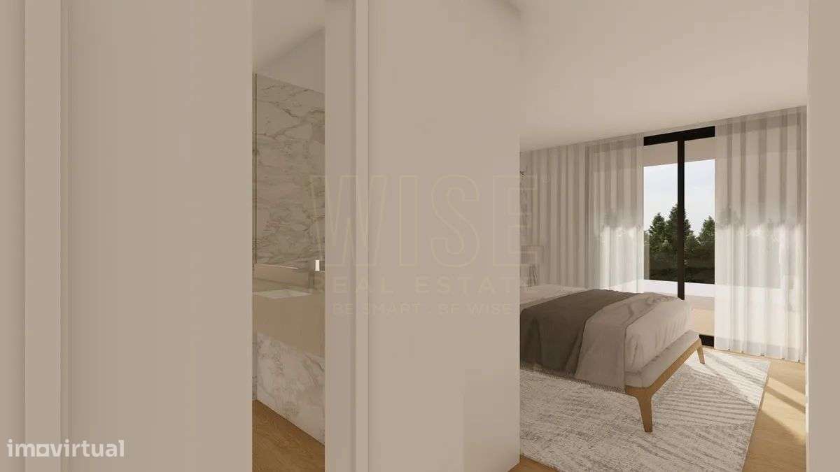 Apartamento T2 com garagem  Lordemão-14