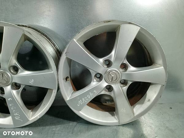 FELGI ALUMINIOWE KOMPLET 16 MAZDA 3 - 5